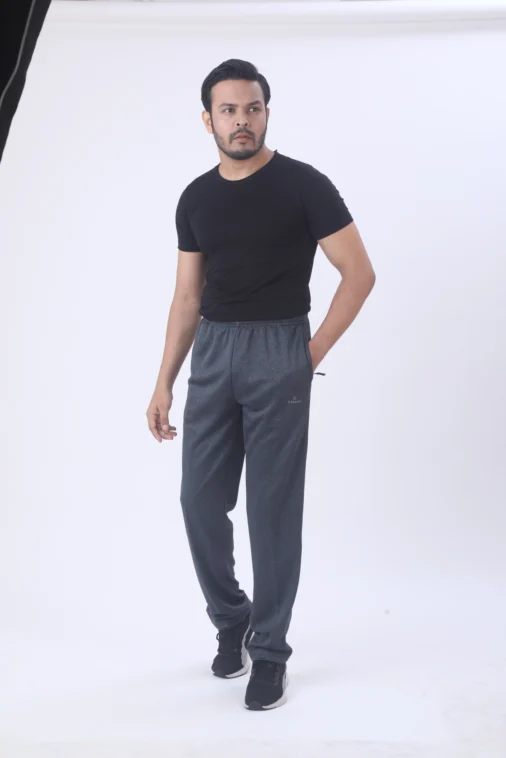 Men Ultra Slim Fit Instadry Sports Track Pant ( Black ) - Image 6