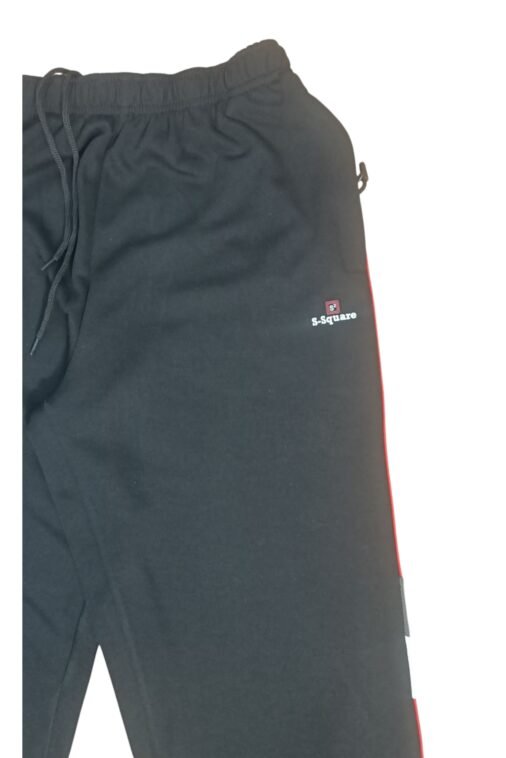 Men Comfort Fit Track Pant Black,211 - Image 3